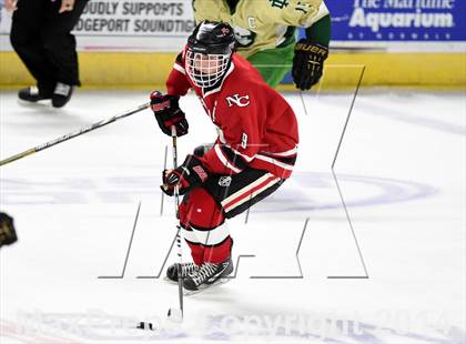 Thumbnail 2 in New Canaan vs. Notre Dame-West Haven (CIAC Division I Quarterfinal) photogallery.