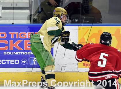 Thumbnail 1 in New Canaan vs. Notre Dame-West Haven (CIAC Division I Quarterfinal) photogallery.