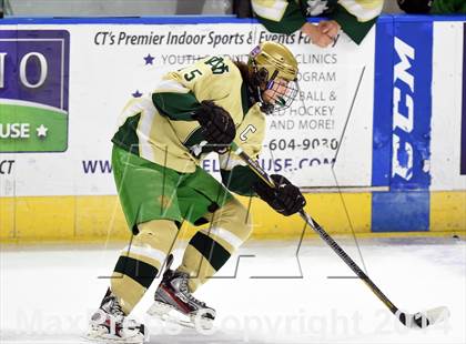 Thumbnail 2 in New Canaan vs. Notre Dame-West Haven (CIAC Division I Quarterfinal) photogallery.
