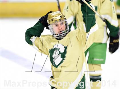 Thumbnail 3 in New Canaan vs. Notre Dame-West Haven (CIAC Division I Quarterfinal) photogallery.