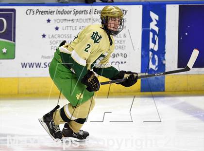 Thumbnail 3 in New Canaan vs. Notre Dame-West Haven (CIAC Division I Quarterfinal) photogallery.