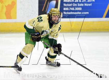 Thumbnail 1 in New Canaan vs. Notre Dame-West Haven (CIAC Division I Quarterfinal) photogallery.