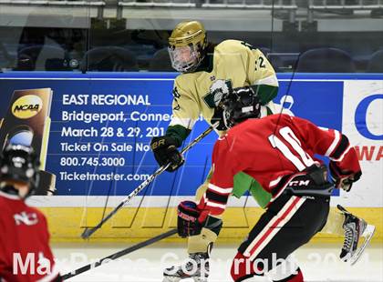 Thumbnail 1 in New Canaan vs. Notre Dame-West Haven (CIAC Division I Quarterfinal) photogallery.