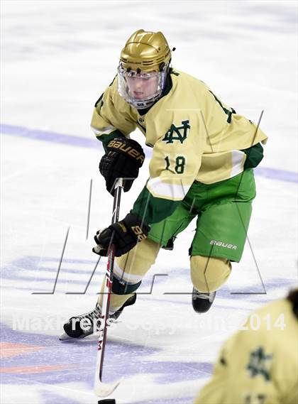 Thumbnail 1 in New Canaan vs. Notre Dame-West Haven (CIAC Division I Quarterfinal) photogallery.