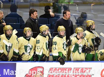 Thumbnail 3 in New Canaan vs. Notre Dame-West Haven (CIAC Division I Quarterfinal) photogallery.