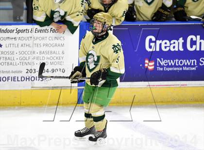 Thumbnail 1 in New Canaan vs. Notre Dame-West Haven (CIAC Division I Quarterfinal) photogallery.