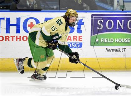 Thumbnail 3 in New Canaan vs. Notre Dame-West Haven (CIAC Division I Quarterfinal) photogallery.