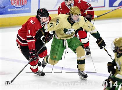 Thumbnail 2 in New Canaan vs. Notre Dame-West Haven (CIAC Division I Quarterfinal) photogallery.