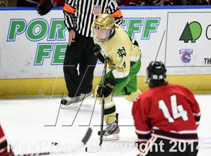 Thumbnail 2 in New Canaan vs. Notre Dame-West Haven (CIAC Division I Quarterfinal) photogallery.