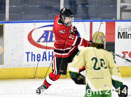 Thumbnail 1 in New Canaan vs. Notre Dame-West Haven (CIAC Division I Quarterfinal) photogallery.