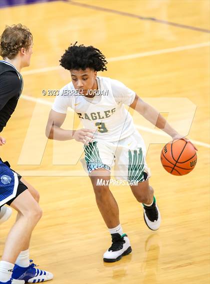Thumbnail 1 in Moravian Prep vs Enloe (John Wall Holiday Invitational) photogallery.