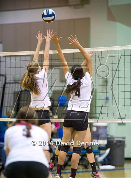 Thumbnail 2 in Kern County All-Star Volleyball (Game One) photogallery.
