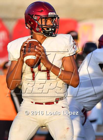 Thumbnail 1 in St. Joseph's Prep vs. Oaks Christian (Honor Bowl Series) photogallery.