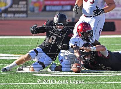 Thumbnail 2 in St. Joseph's Prep vs. Oaks Christian (Honor Bowl Series) photogallery.