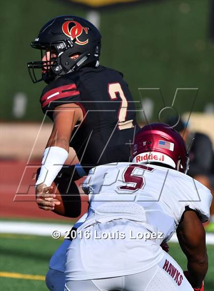 Thumbnail 3 in St. Joseph's Prep vs. Oaks Christian (Honor Bowl Series) photogallery.