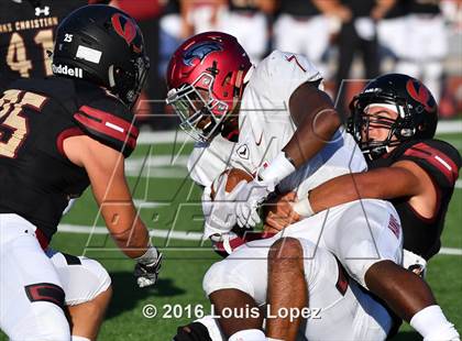 Thumbnail 3 in St. Joseph's Prep vs. Oaks Christian (Honor Bowl Series) photogallery.