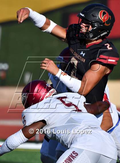 Thumbnail 1 in St. Joseph's Prep vs. Oaks Christian (Honor Bowl Series) photogallery.