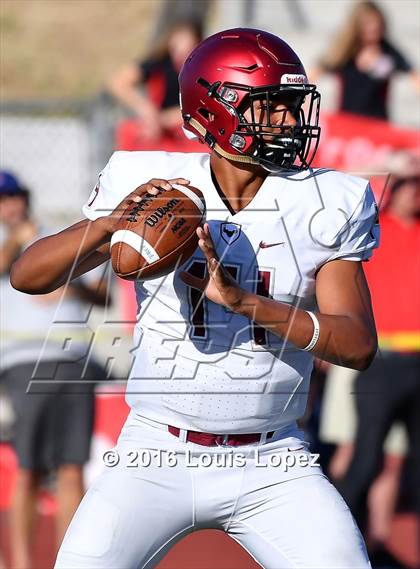 Thumbnail 2 in St. Joseph's Prep vs. Oaks Christian (Honor Bowl Series) photogallery.