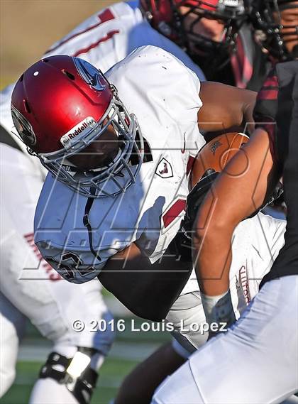 Thumbnail 2 in St. Joseph's Prep vs. Oaks Christian (Honor Bowl Series) photogallery.