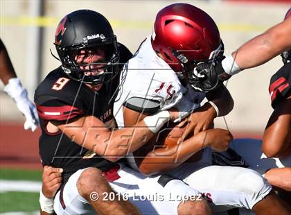 Thumbnail 3 in St. Joseph's Prep vs. Oaks Christian (Honor Bowl Series) photogallery.
