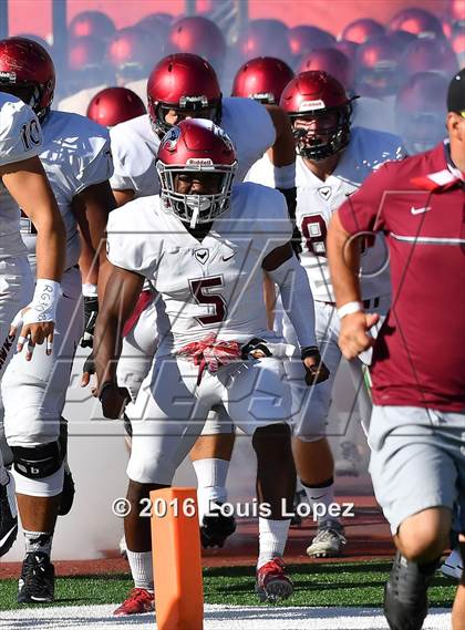 Thumbnail 2 in St. Joseph's Prep vs. Oaks Christian (Honor Bowl Series) photogallery.