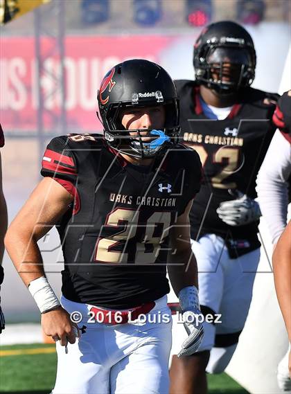 Thumbnail 1 in St. Joseph's Prep vs. Oaks Christian (Honor Bowl Series) photogallery.