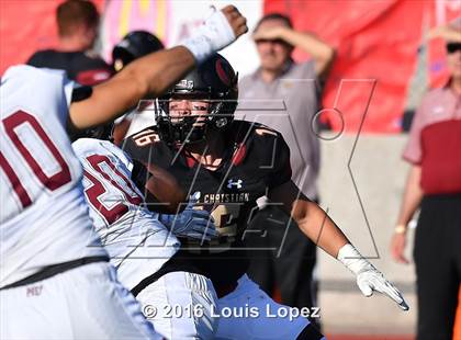 Thumbnail 2 in St. Joseph's Prep vs. Oaks Christian (Honor Bowl Series) photogallery.