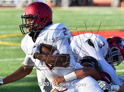 Thumbnail 2 in St. Joseph's Prep vs. Oaks Christian (Honor Bowl Series) photogallery.