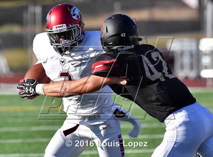 Thumbnail 3 in St. Joseph's Prep vs. Oaks Christian (Honor Bowl Series) photogallery.