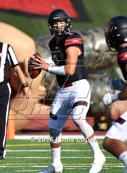 Thumbnail 2 in St. Joseph's Prep vs. Oaks Christian (Honor Bowl Series) photogallery.
