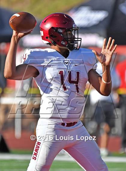 Thumbnail 2 in St. Joseph's Prep vs. Oaks Christian (Honor Bowl Series) photogallery.
