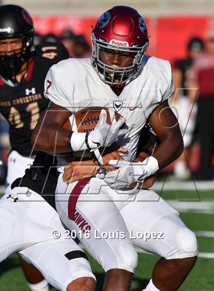 Thumbnail 3 in St. Joseph's Prep vs. Oaks Christian (Honor Bowl Series) photogallery.