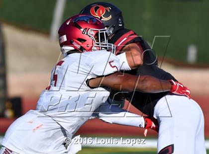 Thumbnail 2 in St. Joseph's Prep vs. Oaks Christian (Honor Bowl Series) photogallery.