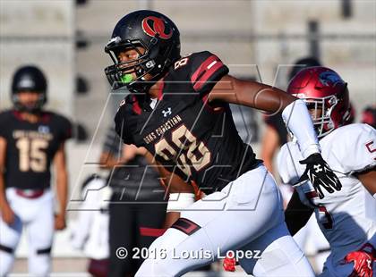 Thumbnail 2 in St. Joseph's Prep vs. Oaks Christian (Honor Bowl Series) photogallery.