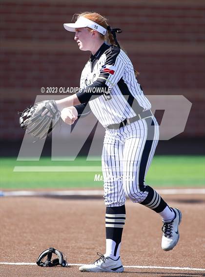 Thumbnail 2 in Sachse @ Royse City (UIL 6A Softball Region 2 & 4 Bi-District) photogallery.