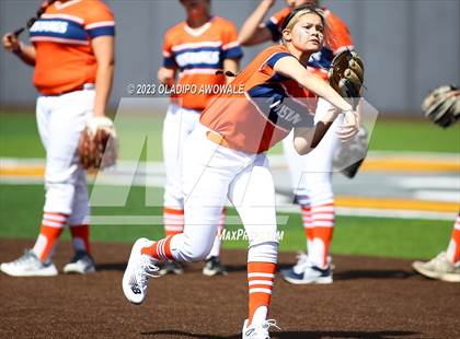 Thumbnail 1 in Sachse @ Royse City (UIL 6A Softball Region 2 & 4 Bi-District) photogallery.
