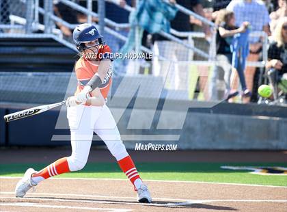 Thumbnail 3 in Sachse @ Royse City (UIL 6A Softball Region 2 & 4 Bi-District) photogallery.