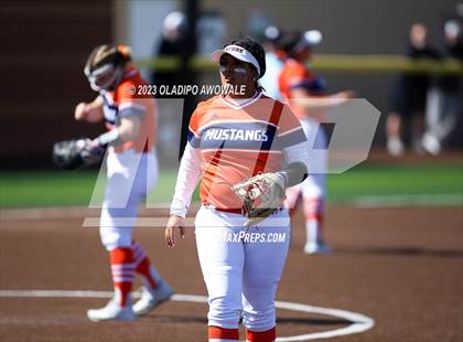 Thumbnail 3 in Sachse @ Royse City (UIL 6A Softball Region 2 & 4 Bi-District) photogallery.