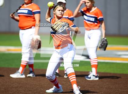 Thumbnail 3 in Sachse @ Royse City (UIL 6A Softball Region 2 & 4 Bi-District) photogallery.