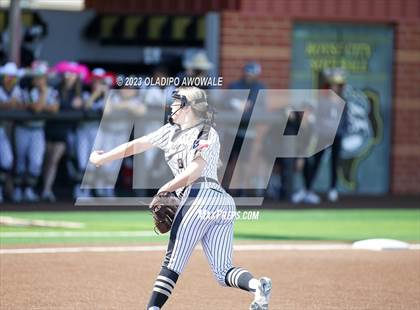 Thumbnail 3 in Sachse @ Royse City (UIL 6A Softball Region 2 & 4 Bi-District) photogallery.
