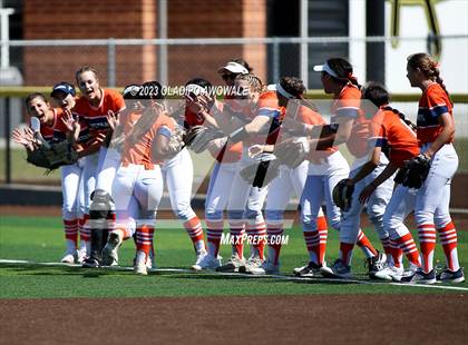 Thumbnail 2 in Sachse @ Royse City (UIL 6A Softball Region 2 & 4 Bi-District) photogallery.