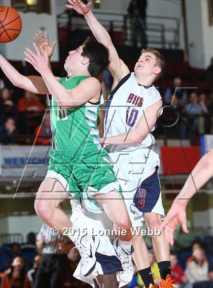 Thumbnail 3 in Irvington vs Briarcliff (Section 1 Class B Semifinal) photogallery.