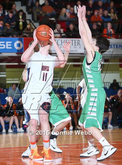 Thumbnail 1 in Irvington vs Briarcliff (Section 1 Class B Semifinal) photogallery.
