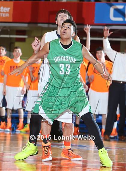 Thumbnail 1 in Irvington vs Briarcliff (Section 1 Class B Semifinal) photogallery.