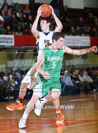 Thumbnail 3 in Irvington vs Briarcliff (Section 1 Class B Semifinal) photogallery.