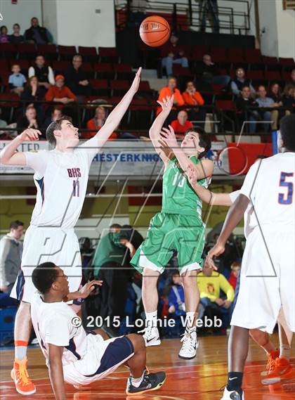 Thumbnail 2 in Irvington vs Briarcliff (Section 1 Class B Semifinal) photogallery.