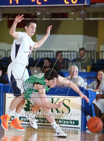 Thumbnail 2 in Irvington vs Briarcliff (Section 1 Class B Semifinal) photogallery.