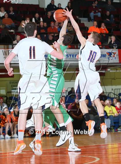 Thumbnail 2 in Irvington vs Briarcliff (Section 1 Class B Semifinal) photogallery.