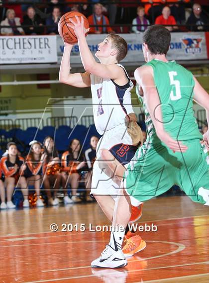 Thumbnail 1 in Irvington vs Briarcliff (Section 1 Class B Semifinal) photogallery.