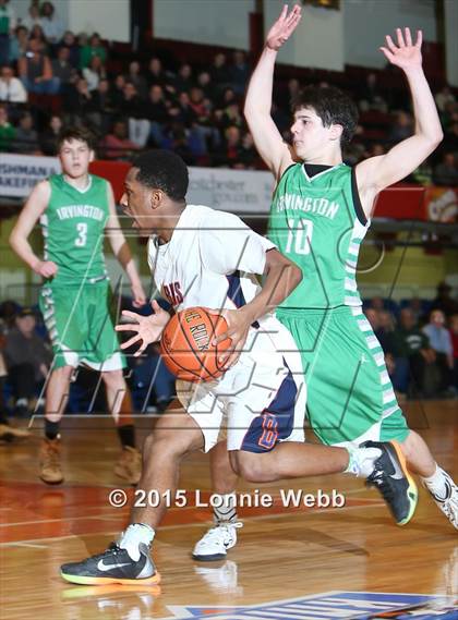Thumbnail 3 in Irvington vs Briarcliff (Section 1 Class B Semifinal) photogallery.
